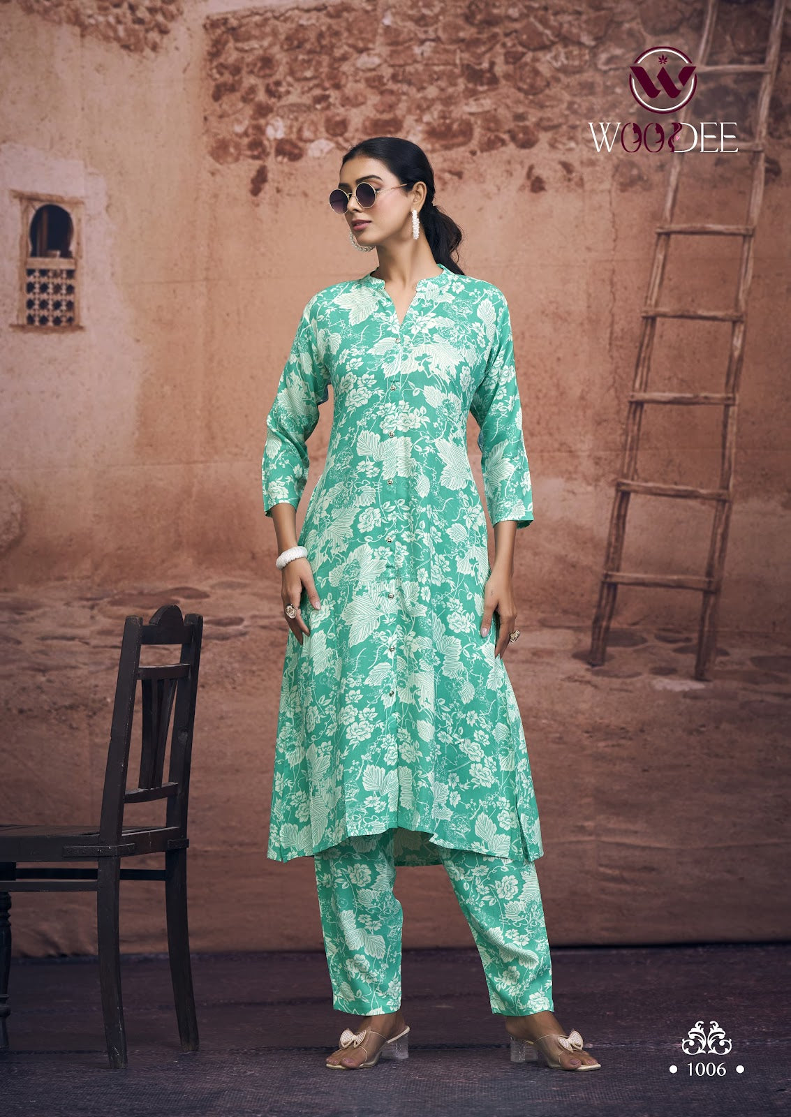 Shakira Woodee Reyon Co Ord Set Wholesale Price