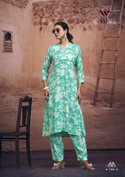 Shakira Woodee Reyon Co Ord Set Wholesale Price