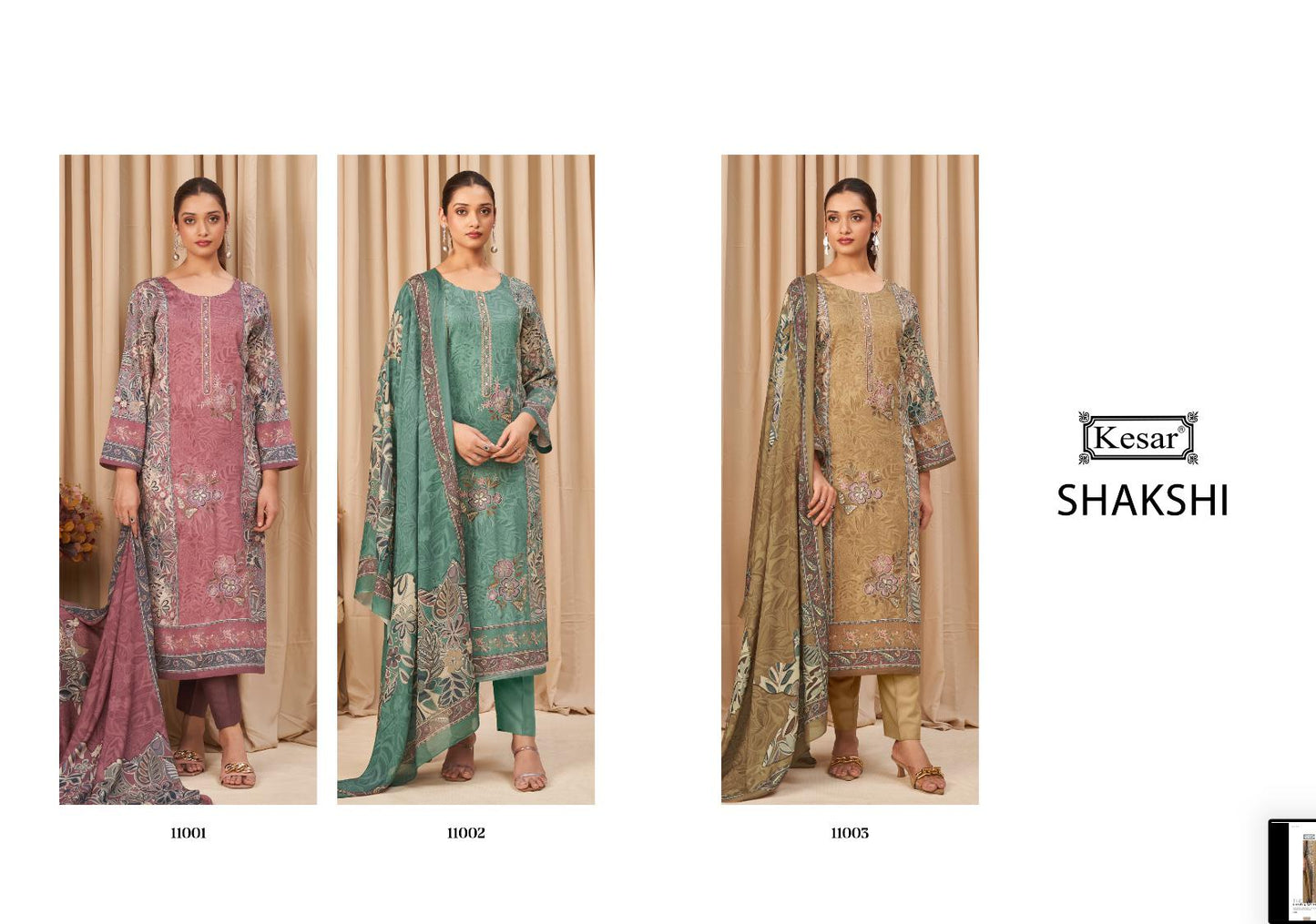 Shakshi Kesar Pure Jam Pant Style Suits Manufacturer Ahmedabad