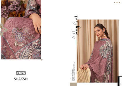 Shakshi Kesar Pure Jam Pant Style Suits Manufacturer Ahmedabad