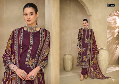 Shakshi Vol 4 Kesar Jam Satin Pant Style Suits Supplier Ahmedabad