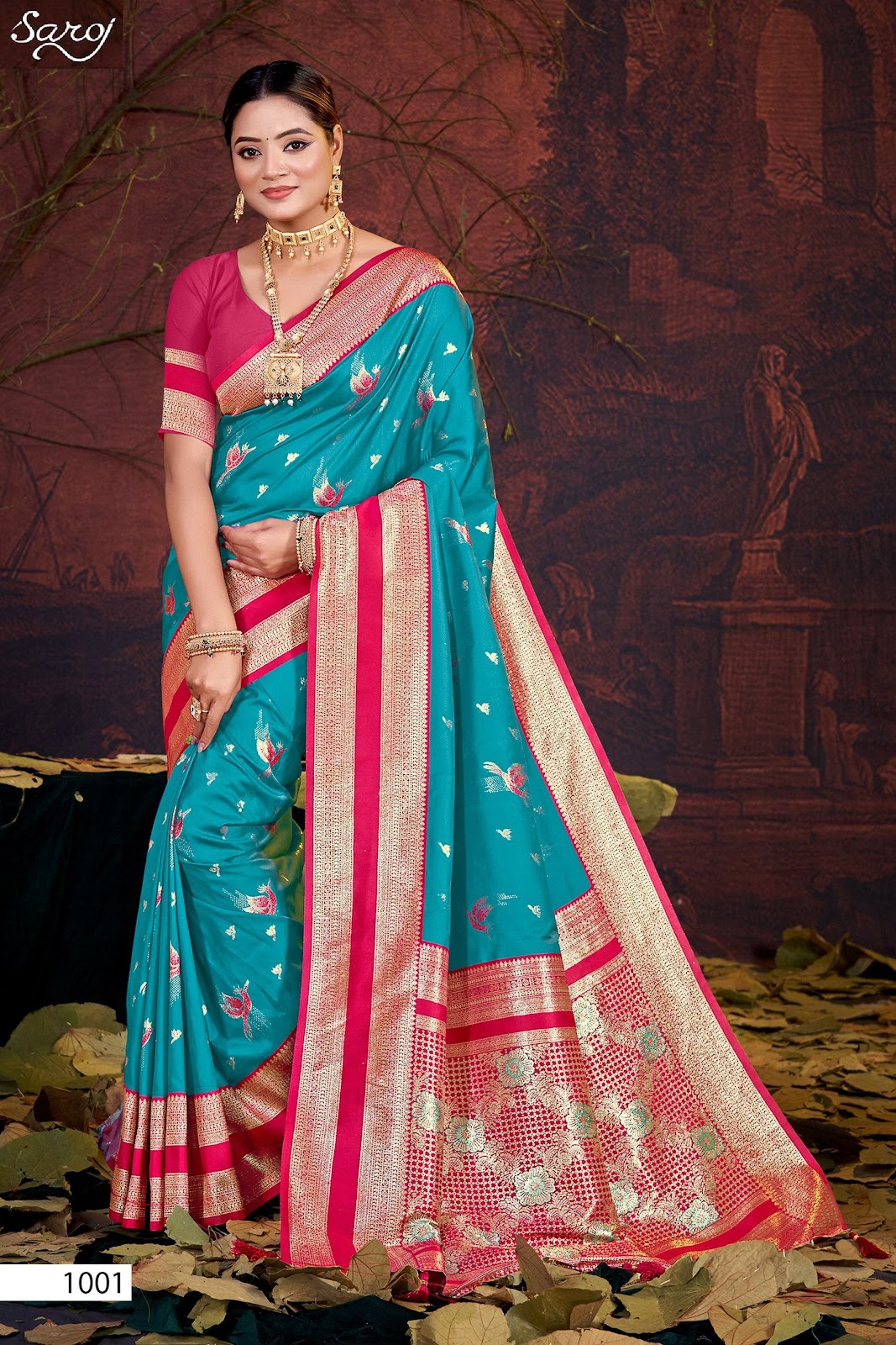 Shakunt Silk Saroski Vol 2 Saroj Sarees Wholesale