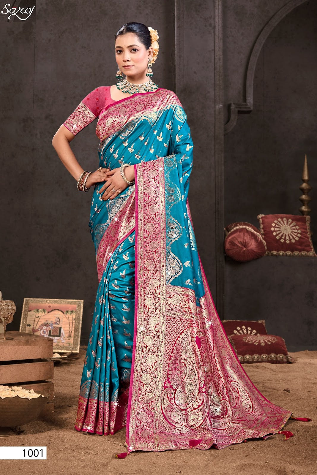 Shakunt Silk Saroski Vol 4 Saroj Sarees Manufacturer
