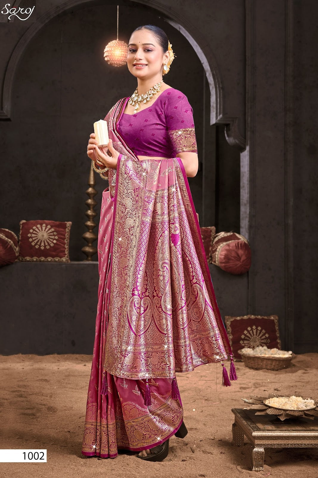 Shakunt Silk Saroski Vol 4 Saroj Sarees Manufacturer