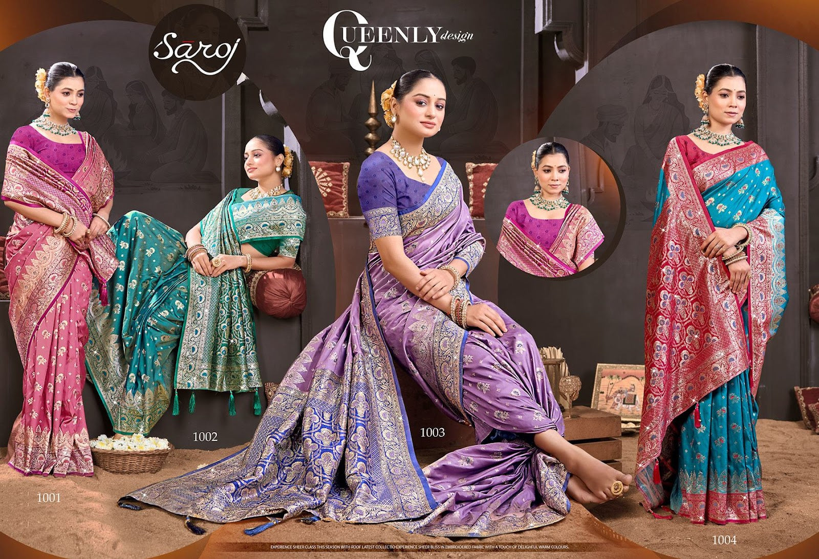 Shakunt Silk Saroski Vol 6 Saroj Sarees Supplier