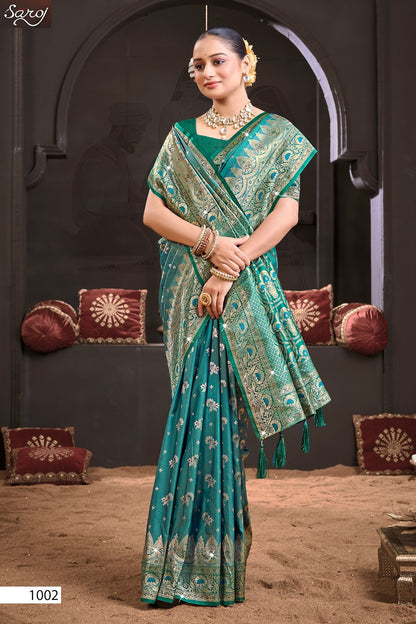 Shakunt Silk Saroski Vol 6 Saroj Sarees Supplier