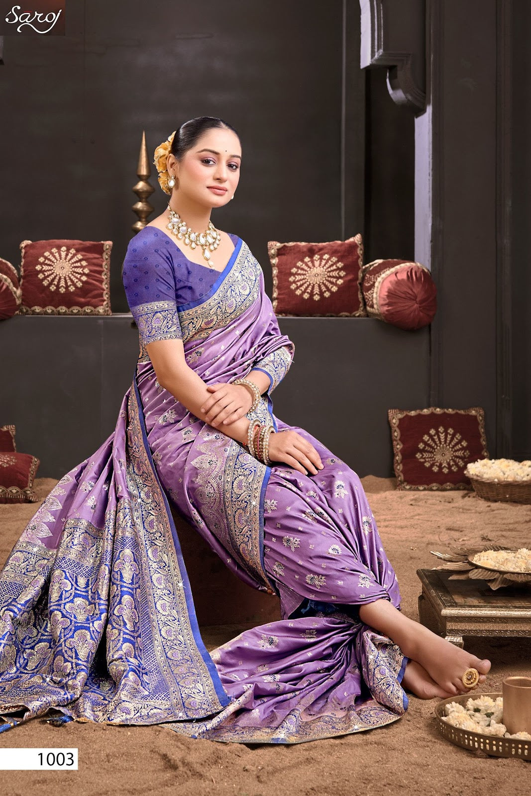 Shakunt Silk Saroski Vol 6 Saroj Sarees Supplier