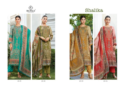 Shalika Rupali Viscose Pant Style Suits Supplier Ahmedabad