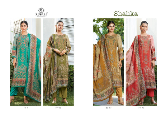 Shalika Rupali Viscose Pant Style Suits Supplier Ahmedabad