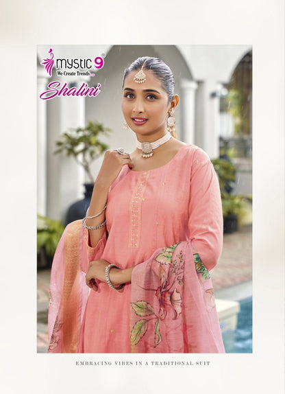 Shalini Vol 1 Mystic 9 Vertican Readymade Anarkali Suits Wholesaler Gujarat