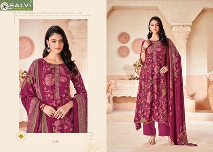 Shalini Winter Salvi Fashion Viscose Pashmina Suits Wholesaler Ahmedabad