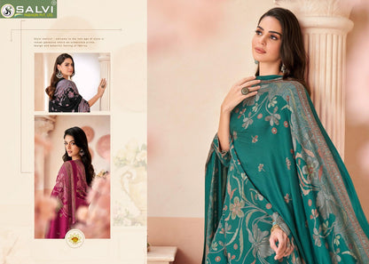 Shalini Winter Salvi Fashion Viscose Pashmina Suits Wholesaler Ahmedabad