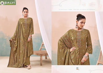 Shalini Winter Vol 2 Salvi Fashion Viscose Pashmina Suits Exporter Ahmedabad