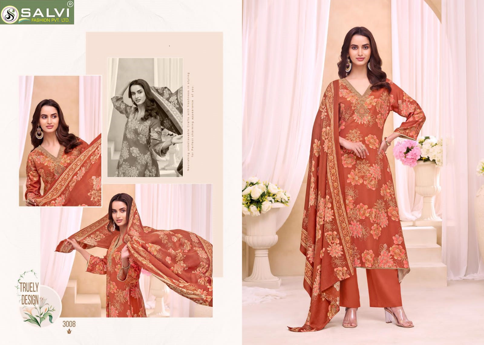 Shalini Winter Vol 3 Salvi Fashion Pashmina Suits Wholesale Price