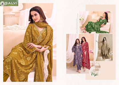 Shalini Winter Vol 3 Salvi Fashion Pashmina Suits Wholesale Price