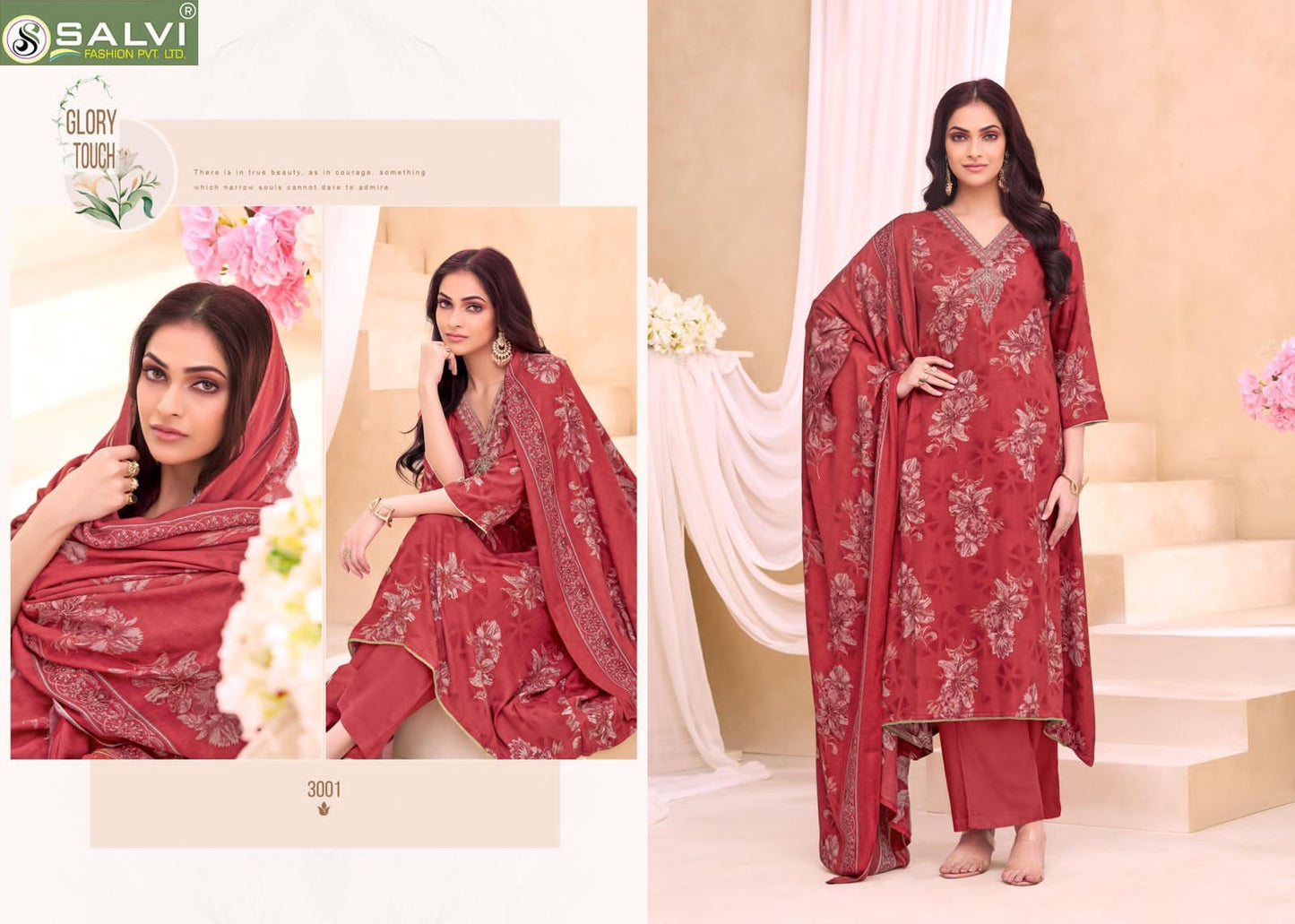 Shalini Winter Vol 3 Salvi Fashion Pashmina Suits Wholesale Price