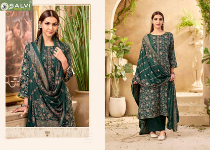 Shalini Winter Vol 4 Salvi Fashion Pashmina Suits Exporter India