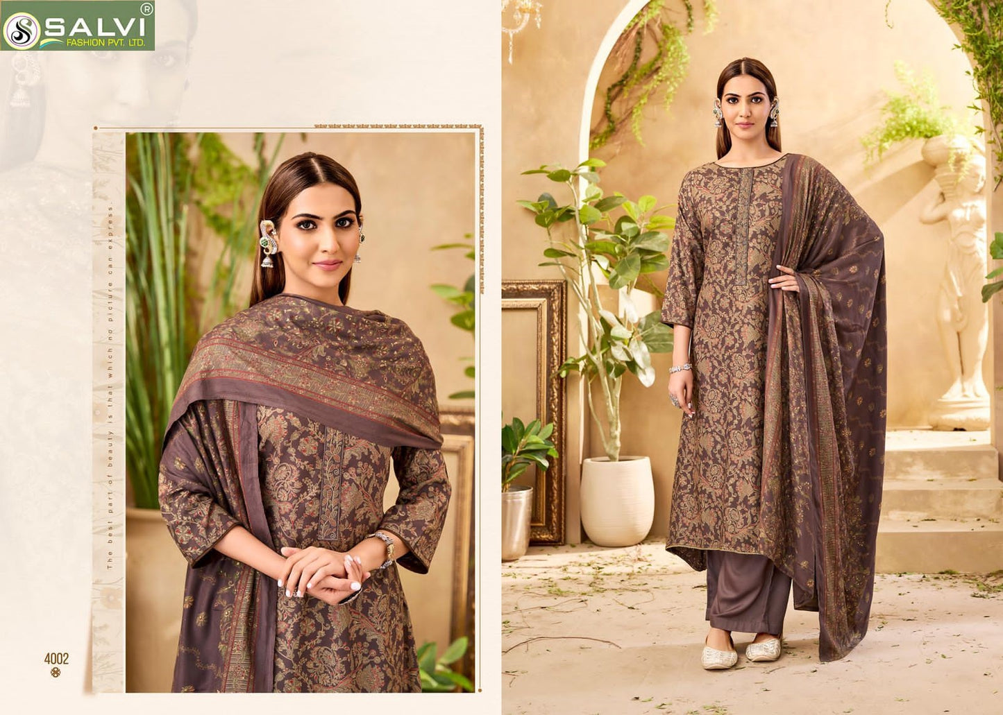 Shalini Winter Vol 4 Salvi Fashion Pashmina Suits Exporter India