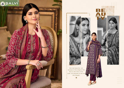 Shalini Winter Vol 4 Salvi Fashion Pashmina Suits Exporter India