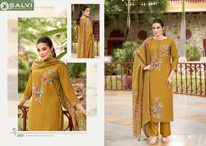 Shally Silk Vol 2 Once Again Salvi Fashion Modal Silk Pant Style Suits Manufacturer Gujarat