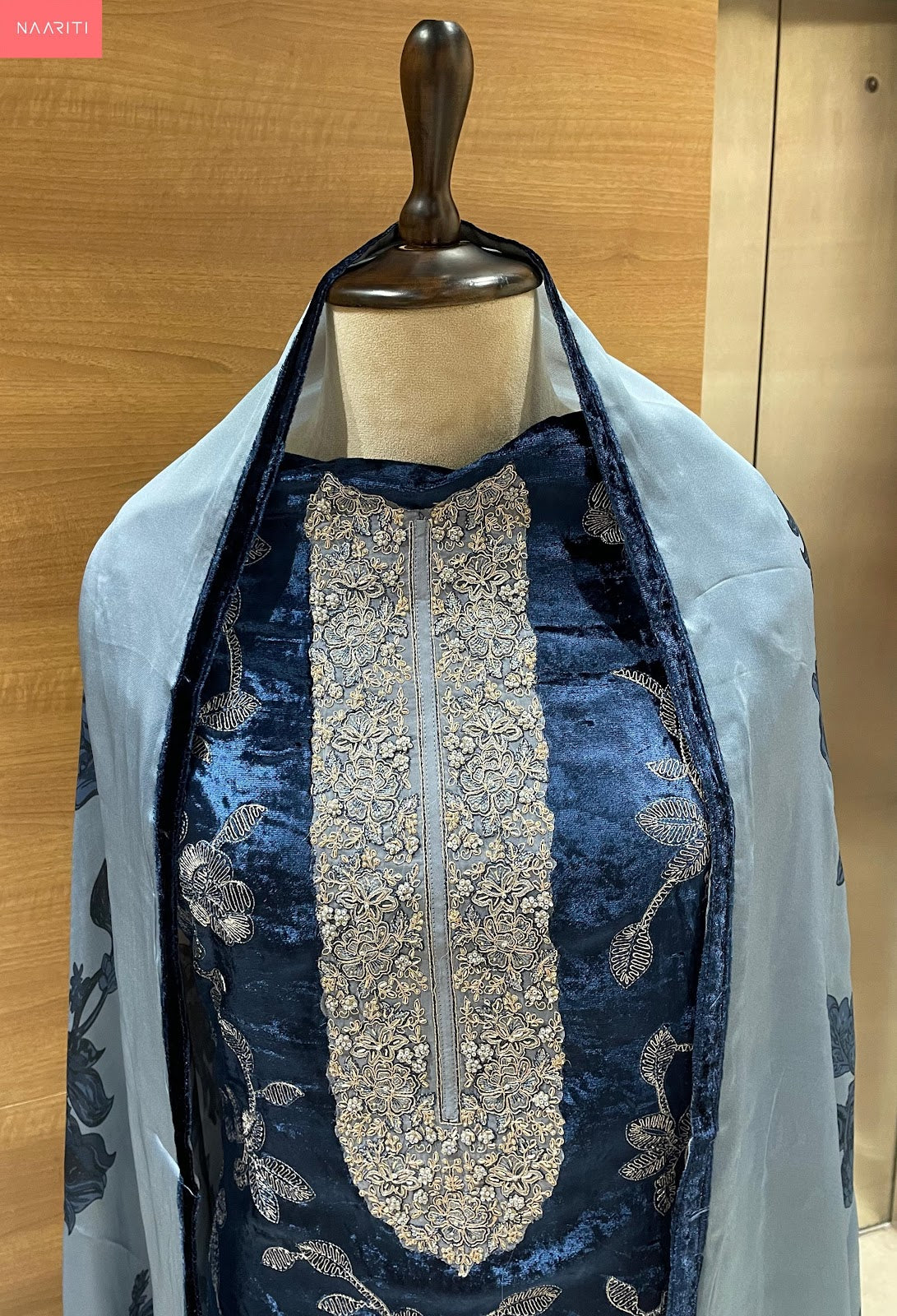Shalvi Naariti Velvet Suits Exporter