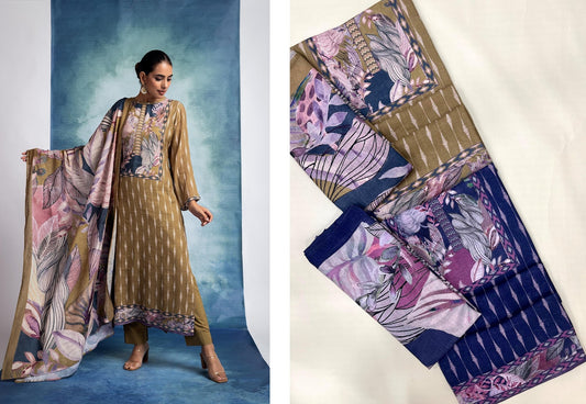 Shamsi Naariti Bhagalpuri Pant Style Suits Exporter India