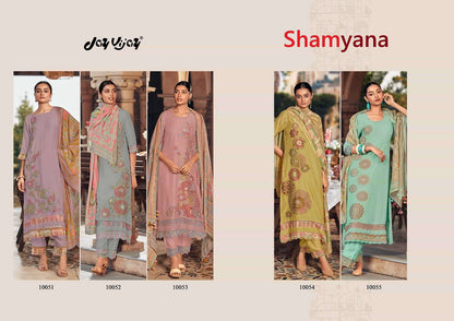 Shamyana Jay Vijay Silk Jacquard Pant Style Suits Exporter