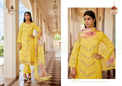 Shanaya Cinderella Cambric Cotton Pant Style Suits Manufacturer