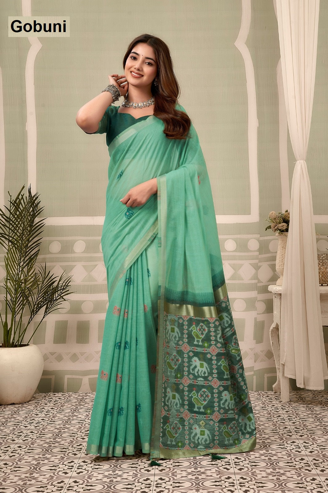 Shanaya Gobuni Woven Sarees Wholesale