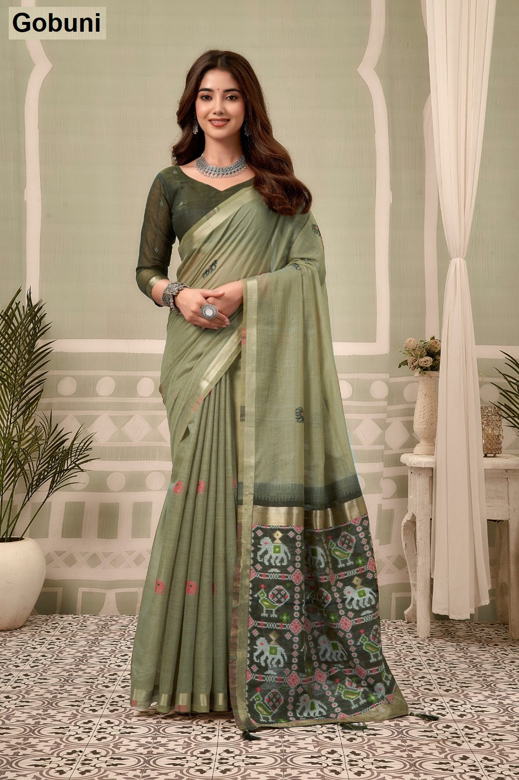 Shanaya Gobuni Woven Sarees Wholesale