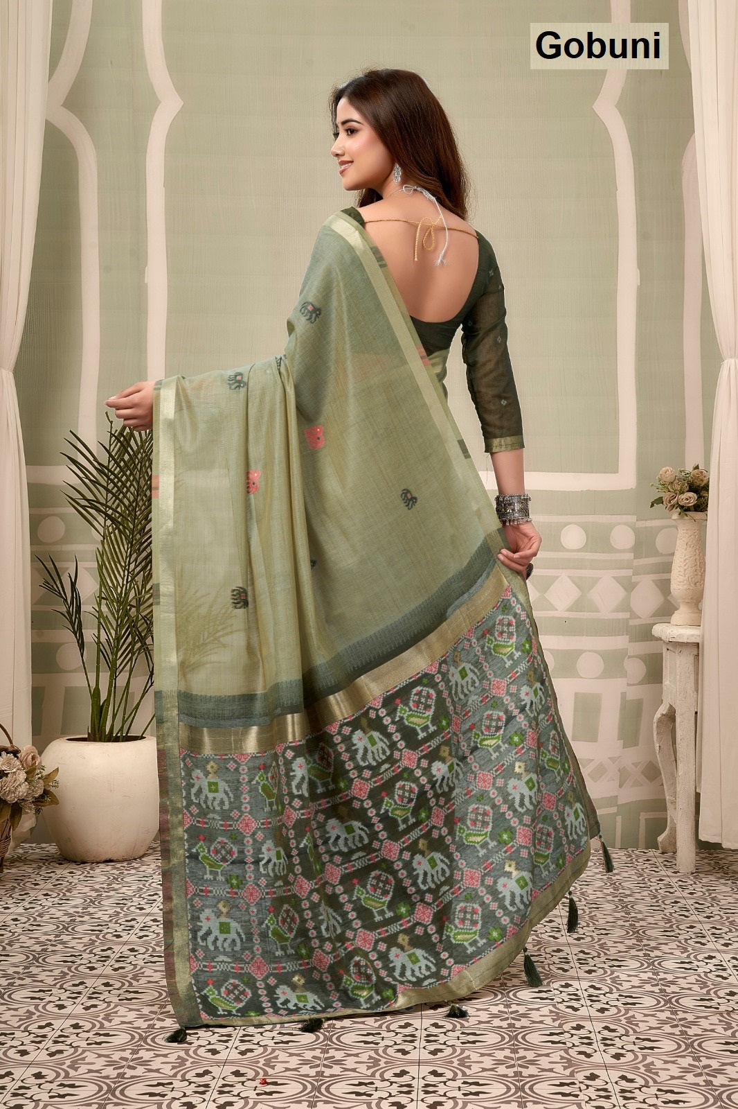 Shanaya Gobuni Woven Sarees Wholesale
