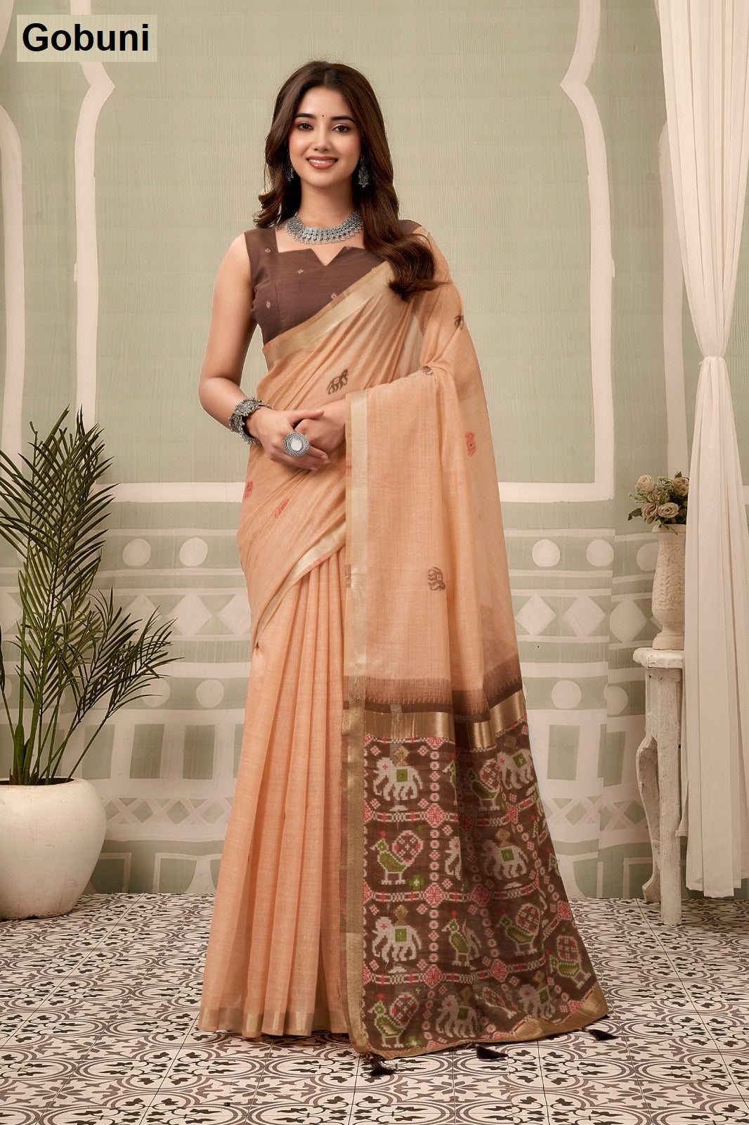 Shanaya Gobuni Woven Sarees Wholesale