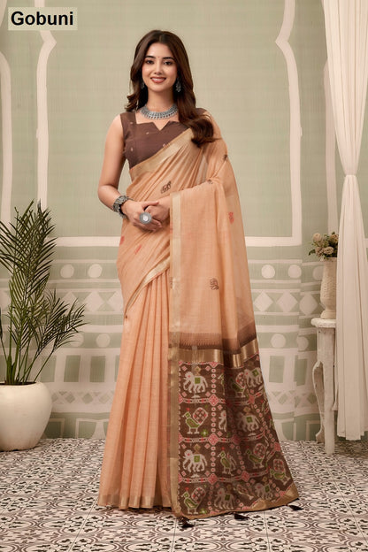 Shanaya Gobuni Woven Sarees Wholesale