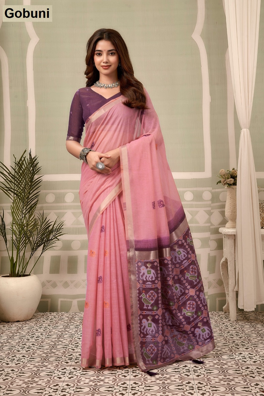 Shanaya Gobuni Woven Sarees Wholesale