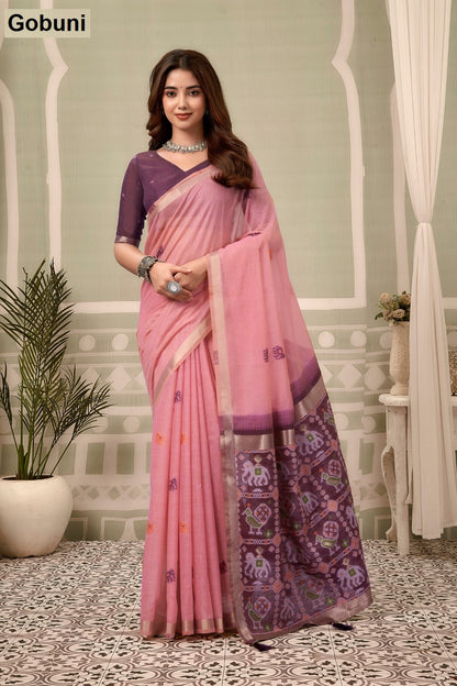 Shanaya Gobuni Woven Sarees Wholesale