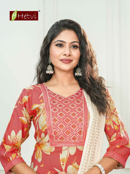 Shanaya Hetvi Vertican Readymade Pant Style Suits Manufacturer Gujarat
