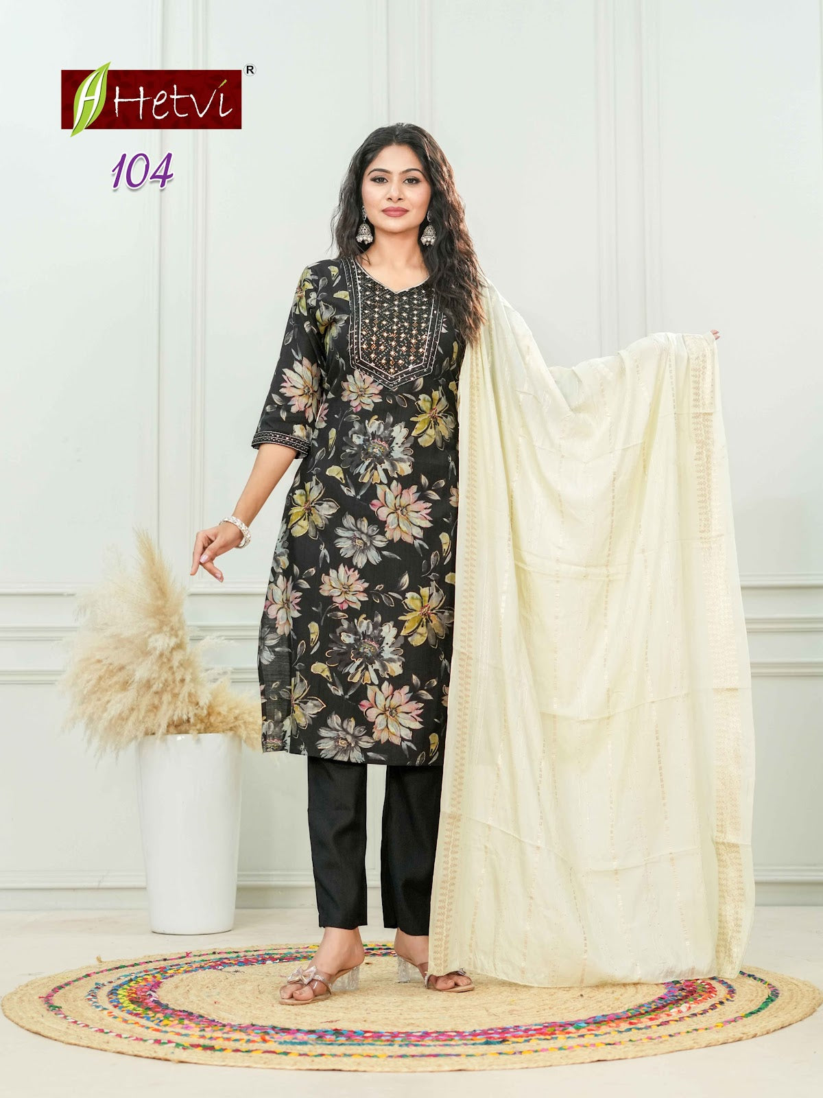 Shanaya Hetvi Vertican Readymade Pant Style Suits Manufacturer Gujarat