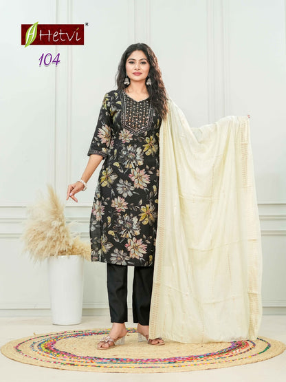 Shanaya Hetvi Vertican Readymade Pant Style Suits Manufacturer Gujarat