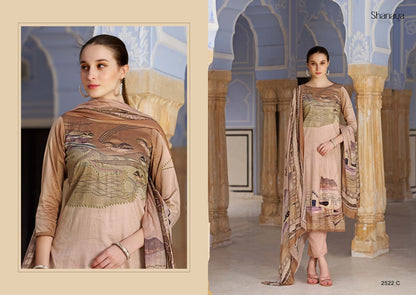 Shanaya Sargam Prints Pure Jam Pant Style Suits Supplier India