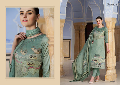 Shanaya Sargam Prints Pure Jam Pant Style Suits Supplier India