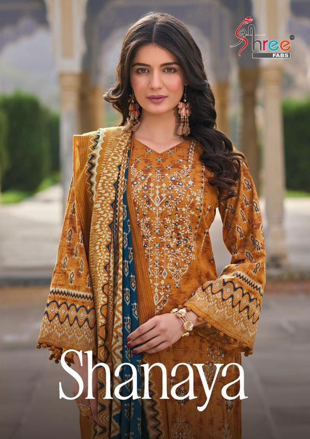 Shanaya Shree Fabs Pure Cotton Karachi Salwar Suits