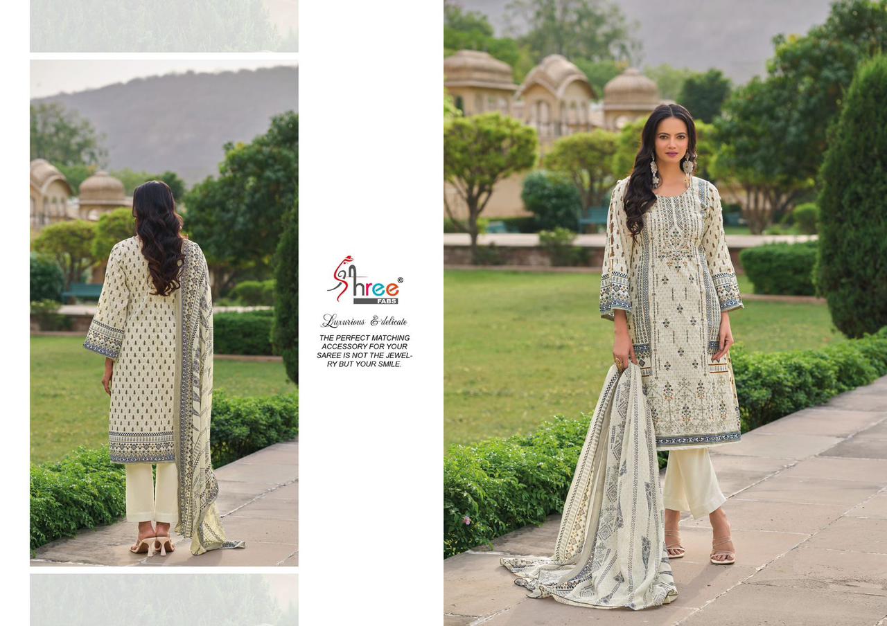 Shanaya Shree Fabs Pure Cotton Karachi Salwar Suits