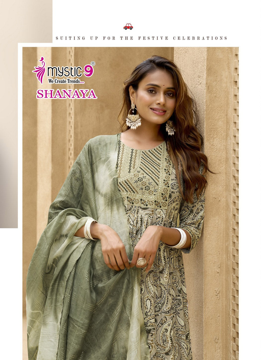 Shanaya Vol 10 Mystic 9 Heavy Rayon Readymade Pant Style Suits Wholesaler Gujarat