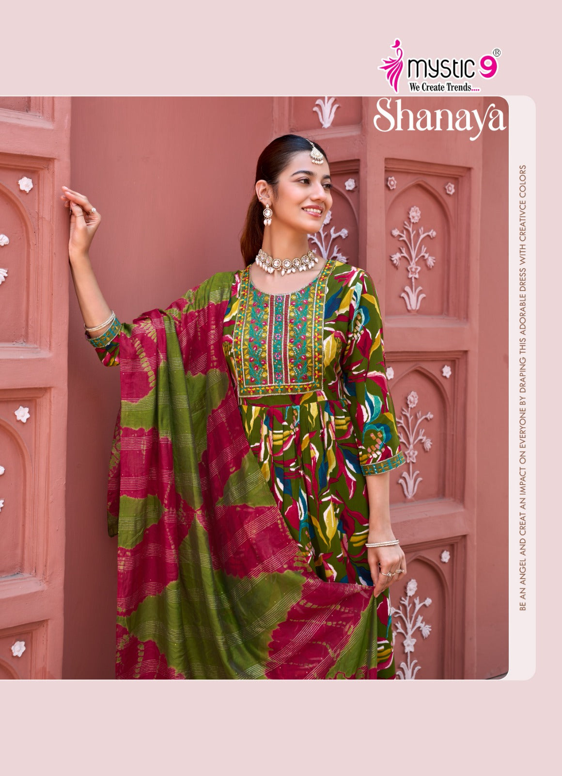Shanaya Vol 13 Mystic 9 Rayon Readymade Pant Style Suits Manufacturer Ahmedabad
