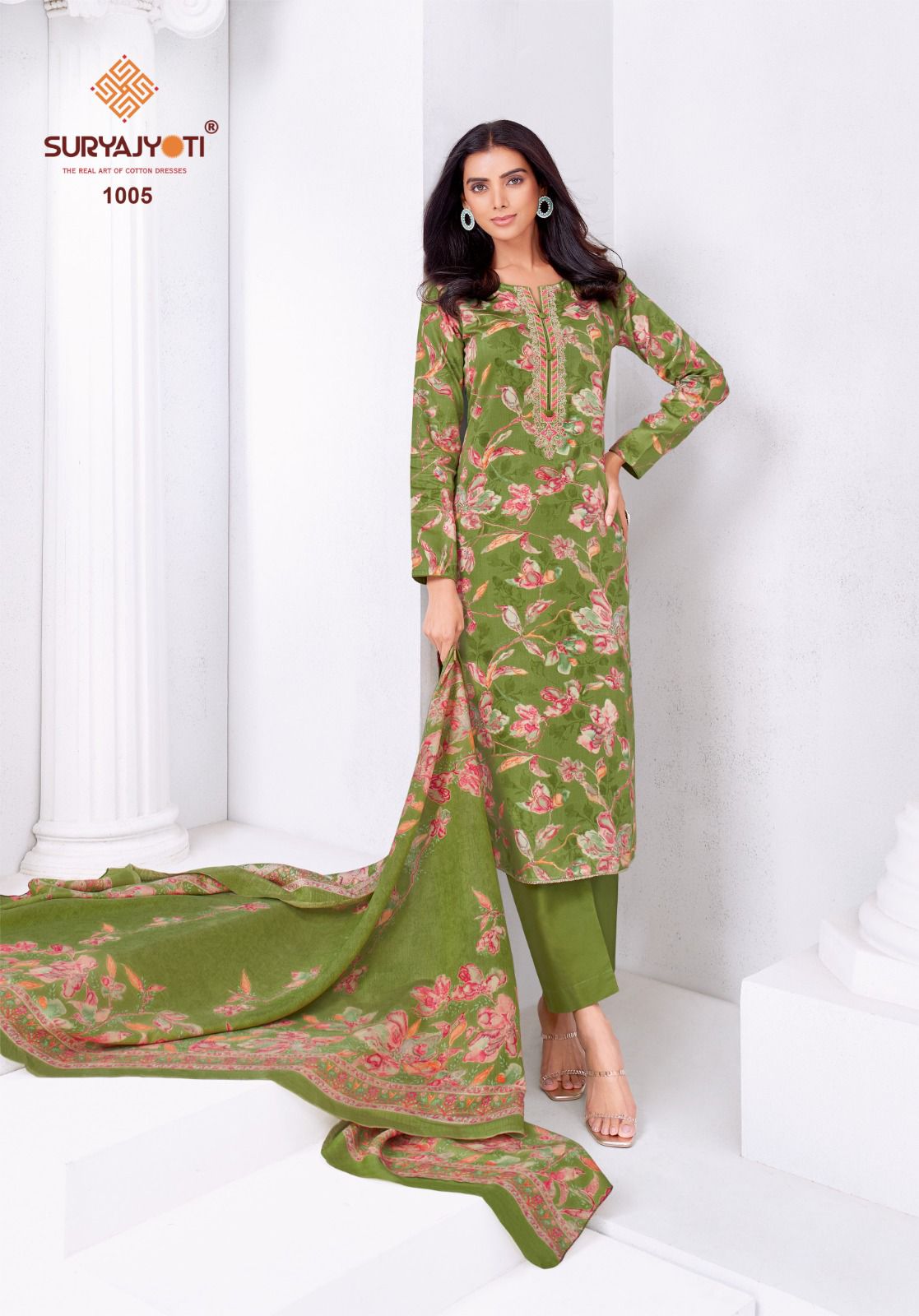 Shanaya Vol 1 Suryajyoti Jaam Satin Pant Style Suits Wholesale Rate