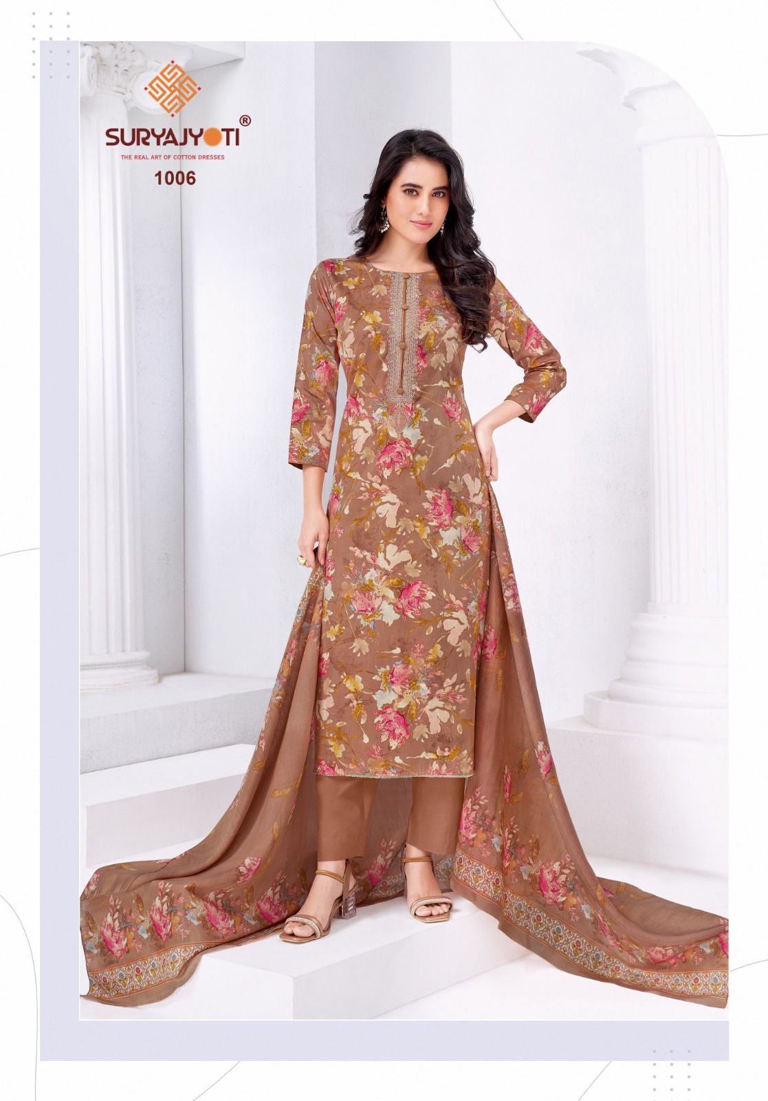 Shanaya Vol 1 Suryajyoti Jaam Satin Pant Style Suits Wholesale Rate