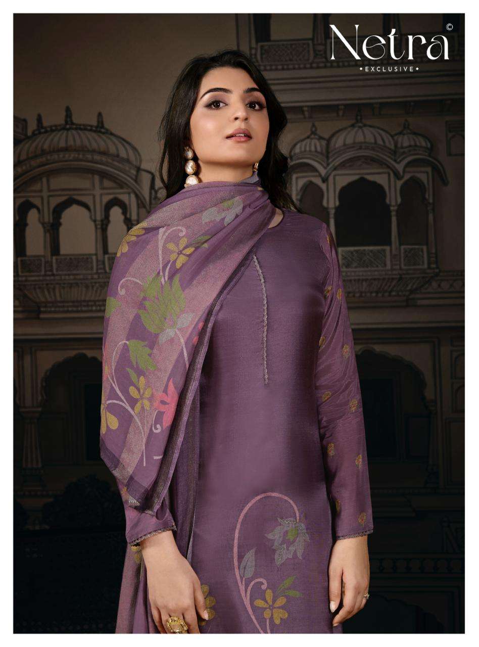 Shanaya Vol 2 Netra Soft Silk Pant Style Suits Exporter Gujarat