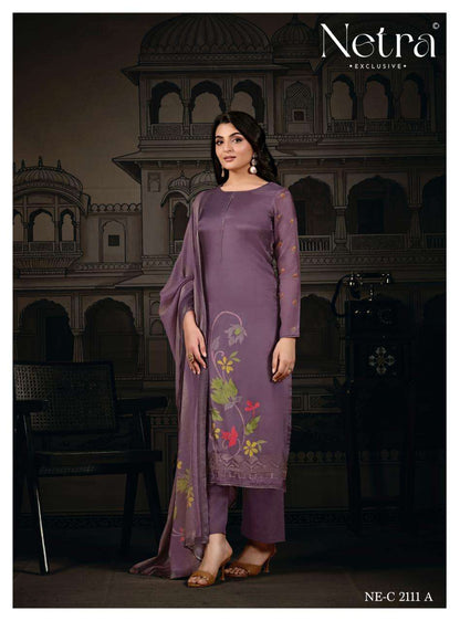 Shanaya Vol 2 Netra Soft Silk Pant Style Suits Exporter Gujarat