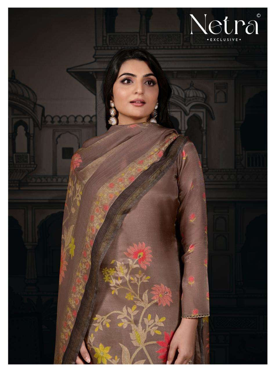 Shanaya Vol 2 Netra Soft Silk Pant Style Suits Exporter Gujarat