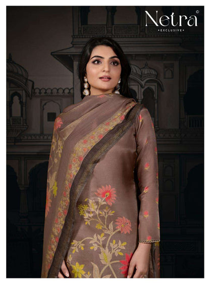 Shanaya Vol 2 Netra Soft Silk Pant Style Suits Exporter Gujarat